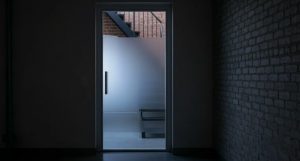 стили межкомнатных стеклянных дверей