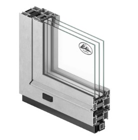 современные алюминиевые окна